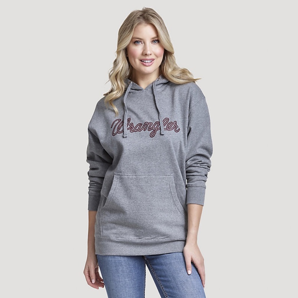 Wrangler Women's Essential Rope Logo Hoodie